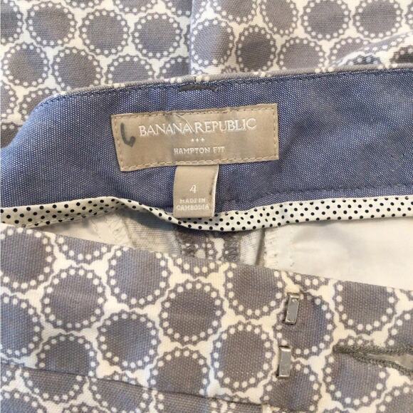 Banana Republic Hampton Fit Mid Rise Cropped Pant size 4 - Picture 4 of 5